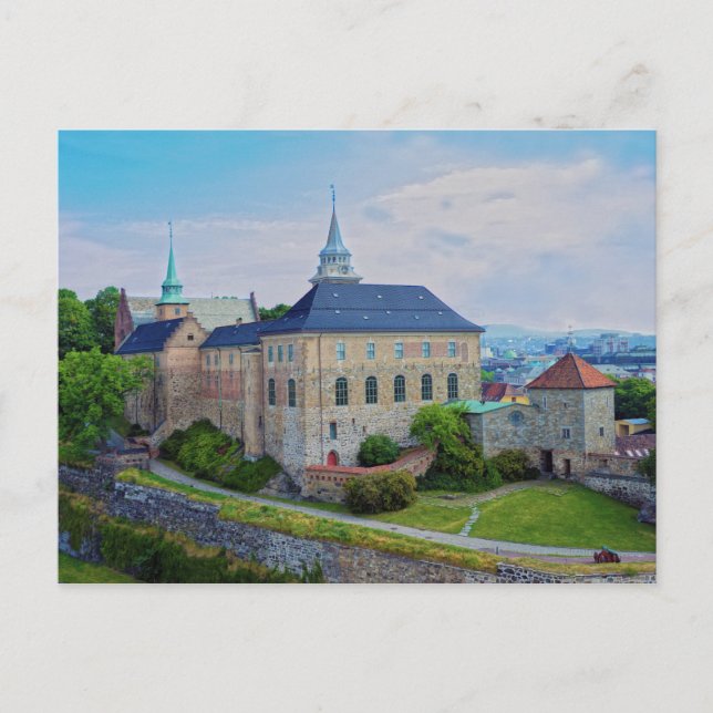 Akershus Castle in Olso, Norway Postcard (Front)