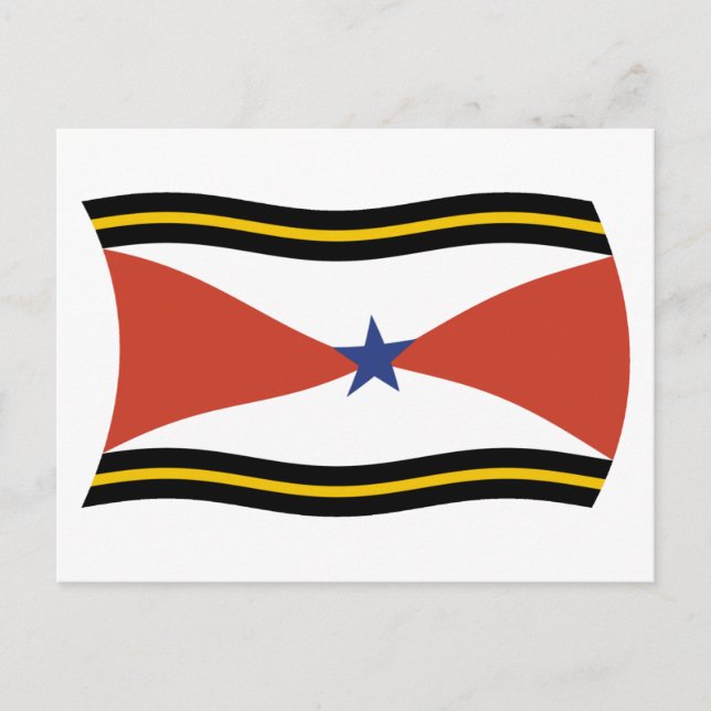 Akha People Flag Postcard (Front)