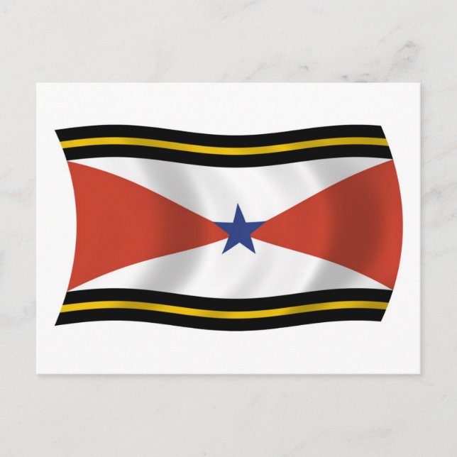 Akha People Flag Postcard (Front)