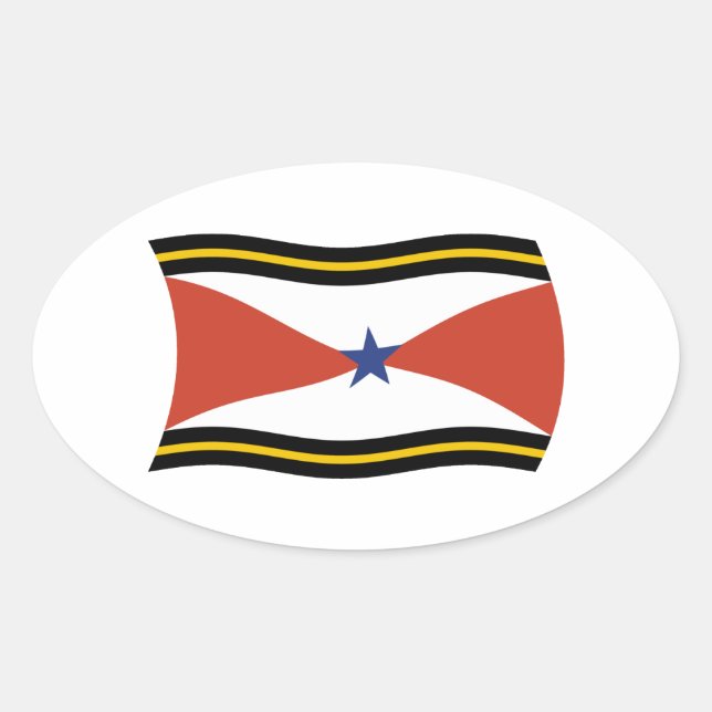 Akha People Flag Sticker (Front)