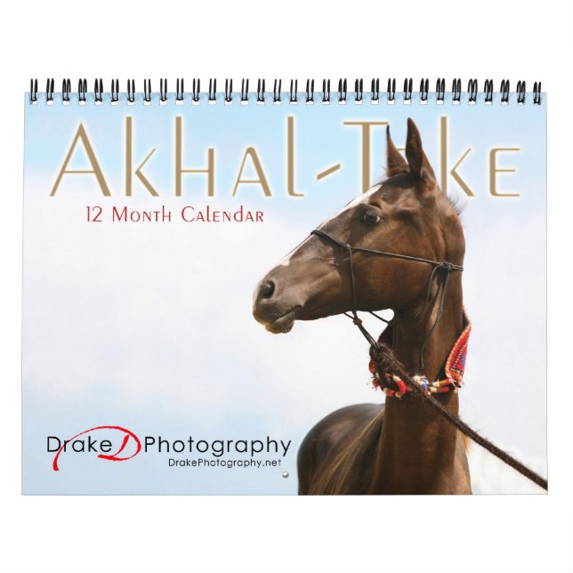 Akhal-Teke Horses Calendar (Cover)