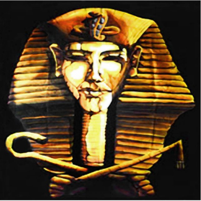 Akhenaten desk ornament standing photo sculpture (Front)