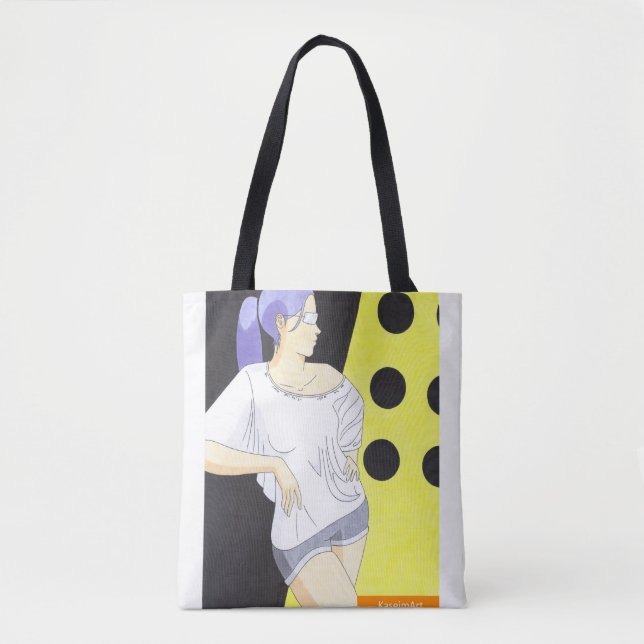 Akiko Hollywood Tote Bag (Front)