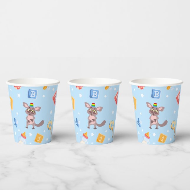 Akili and Friends Baby Shower Paper Cup (Multi)