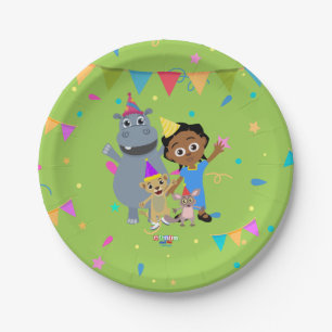 Akili and Friends Paper Plates