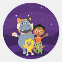 Akili and Me Halloween Sticker