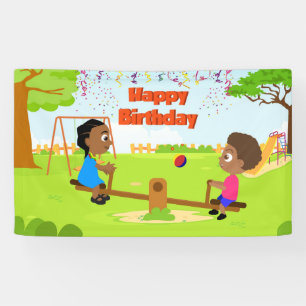 Akili and Me Vinyl Banner