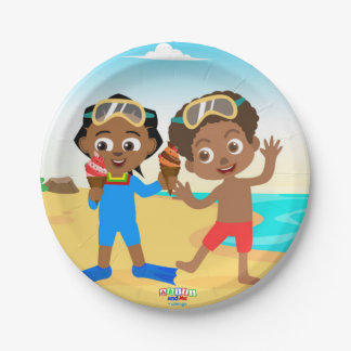 Akili Summer Party Paper Plates 1