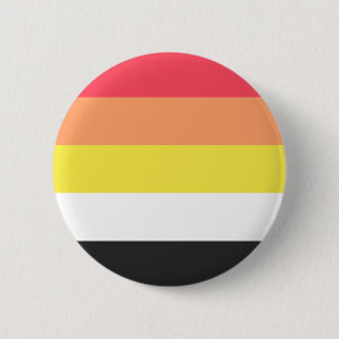 Akiosexual Pride Flag 6 Cm Round Badge