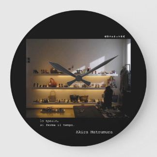 Akira Matsumura firenze galleriafirenzeitaly Large Clock