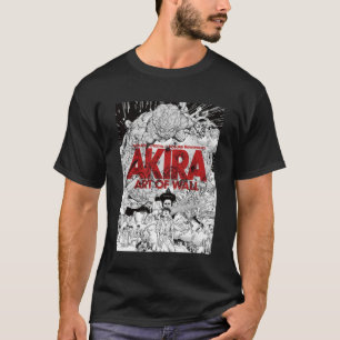 akira tetsuo art of wall   T-Shirt
