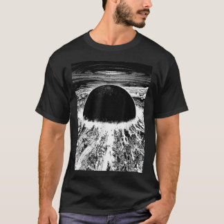 Akiras cyberpunks city eplosion retro T-Shirt