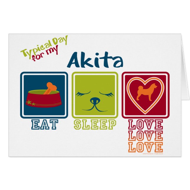 Akita (Front Horizontal)