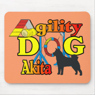 Akita Agility Mouse Mat