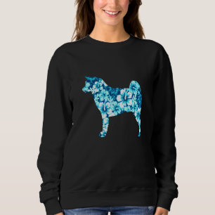 Akita Aloha Hawaiian Dog Sweatshirt