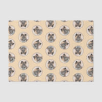 Akita American Japanese Inu Sable Painting Dog Art