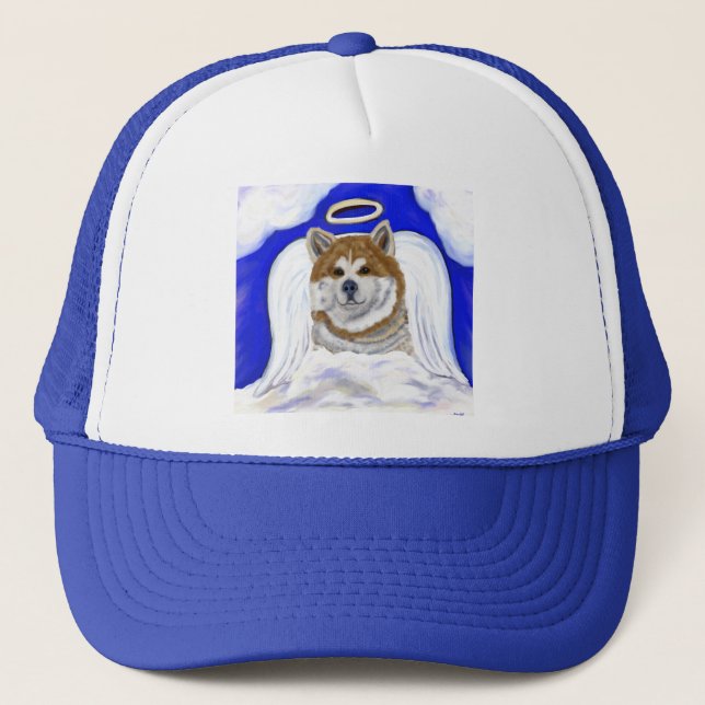 Akita Angel Trucker Hat (Front)