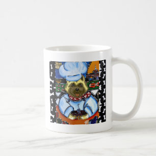 Akita chef coffee mug