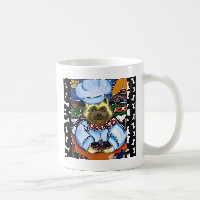 Akita chef coffee mug (Right)