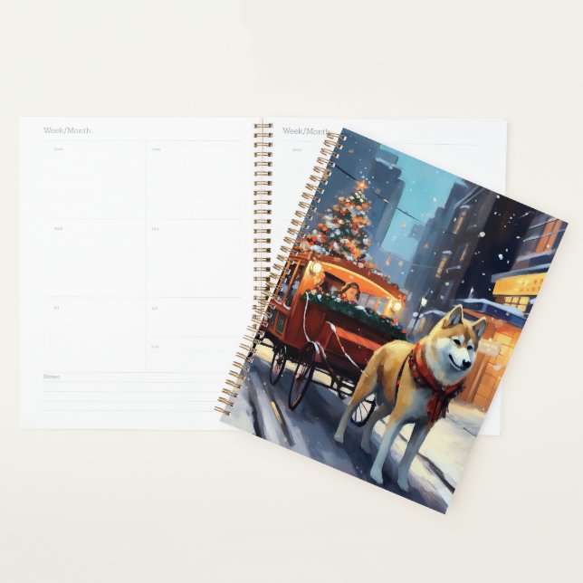 Akita Christmas Festive Season Planner (Display)