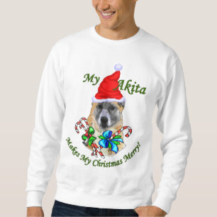 Akita Christmas Gifts Sweatshirt