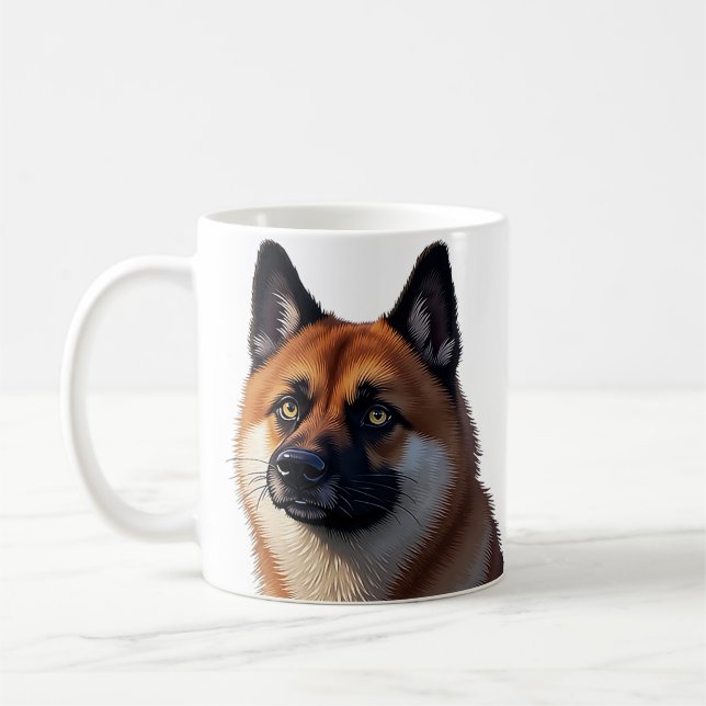 Akita Coffee Mug (Left)