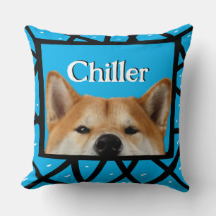 Akita customised photo frame cushion