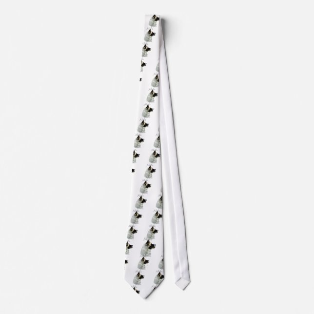 Akita Dad 2 Tie (Front)