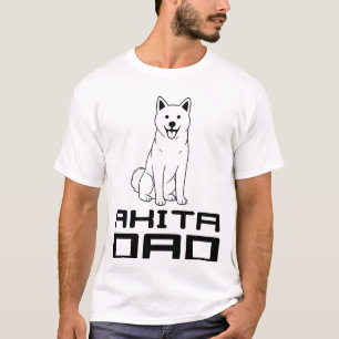  Akita Dad T-Shirt