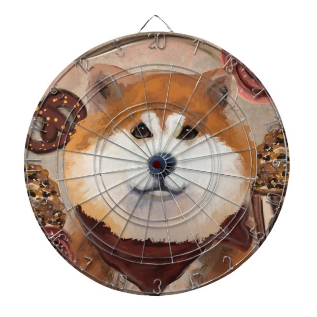 AKITA        DARTBOARD (Front)