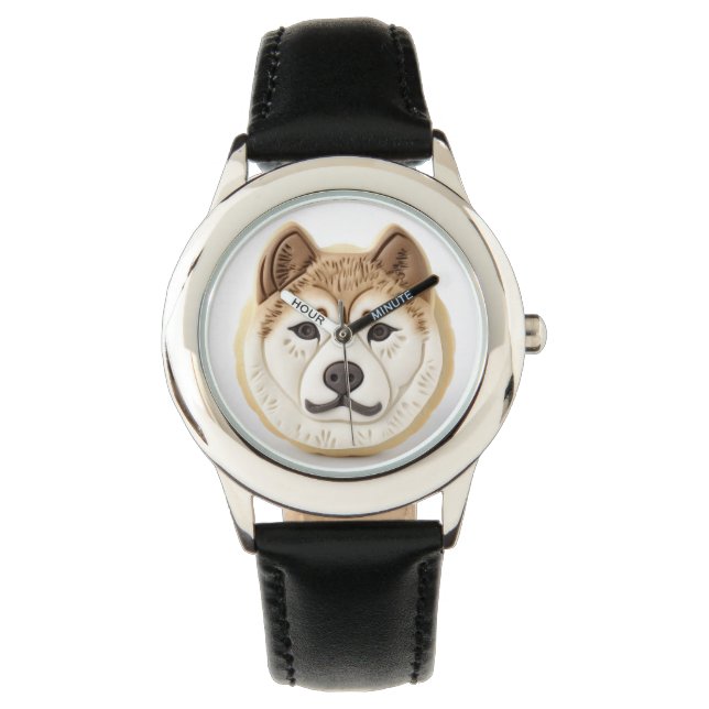 Akita Dog 3D Inspired Watch (Front)