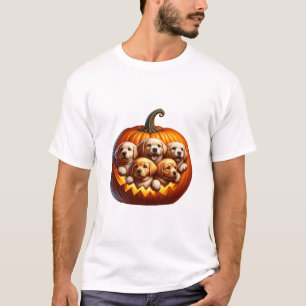 Akita Dog Halloween Square T-Shirt