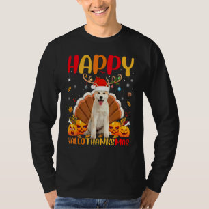 Akita Dog Happy Akita Hellothanksmas T-Shirt
