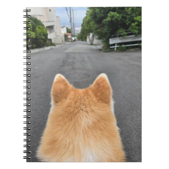 Akita dog notebook (Front)