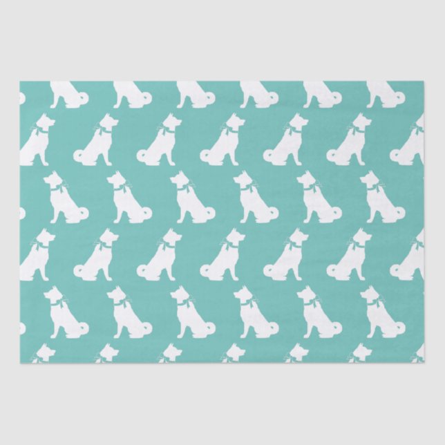 Akita Dog Puppy Tissue Paper (Front)