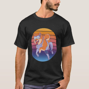 Akita Dog Retro Vintage Shiba Inu Akita Dog T-Shirt