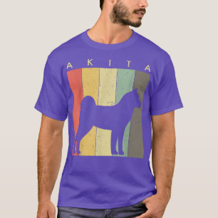 Akita Dog Retro Vintage  T-Shirt