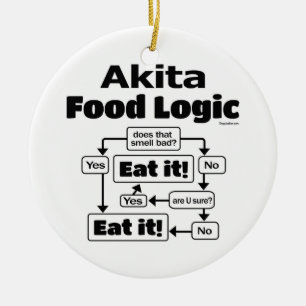 Akita Food Logic Ceramic Tree Decoration