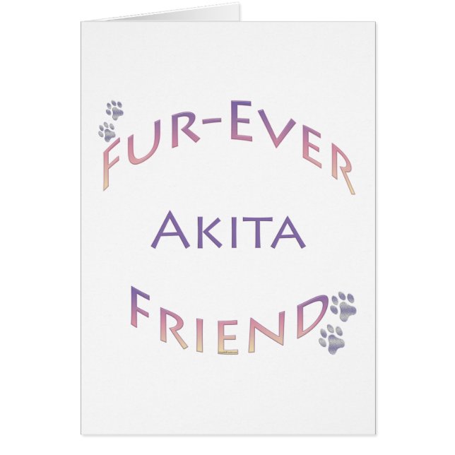 Akita Furever (Front)