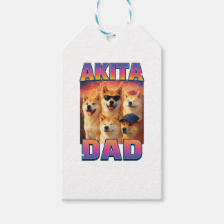 Akita Gift Tags