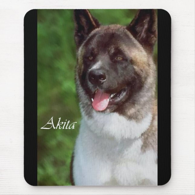 Akita Gifts Art Lovers Mouse Mat (Front)