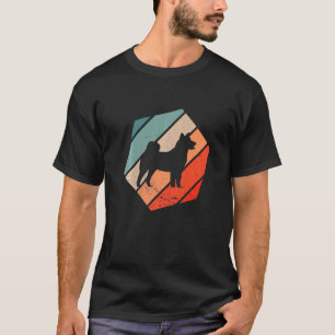 Akita Hexa Retro Vintage Akita Inu Akita Dog Owner T-Shirt