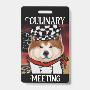 AKITA ID BADGE