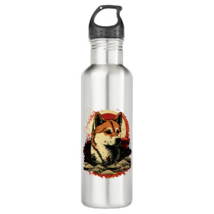 Akita Inu Dog 710 Ml Water Bottle