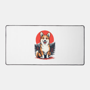 Akita Inu Dog Desk Mat