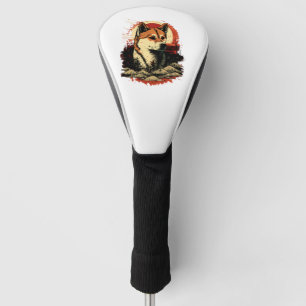 Akita Inu Dog Golf Head Cover