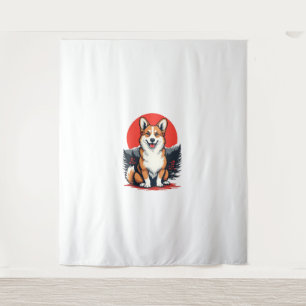 Akita Inu Dog Tapestry