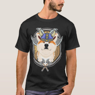 Akita Inu I Valhalla I Viking T-Shirt