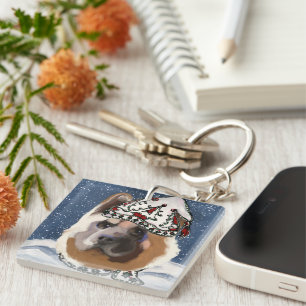 Akita key ring