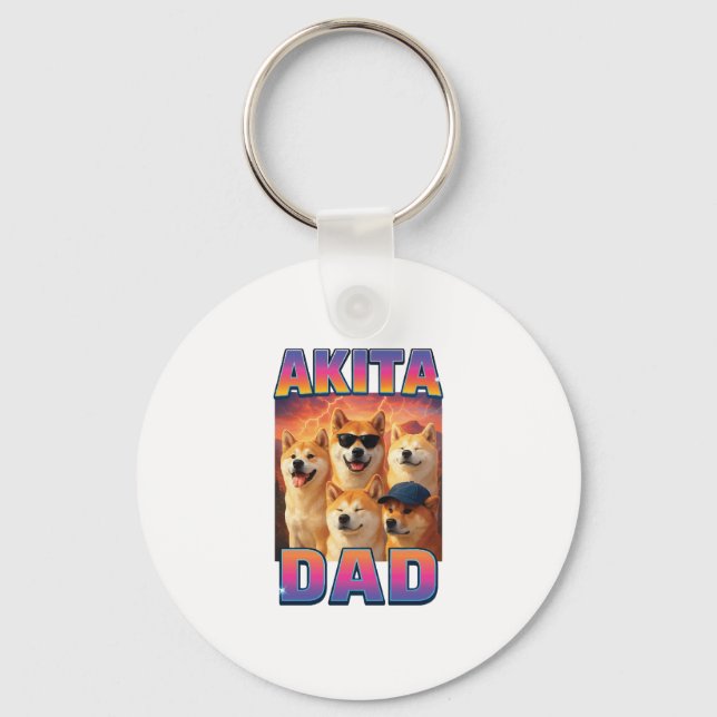 Akita Key Ring (Front)